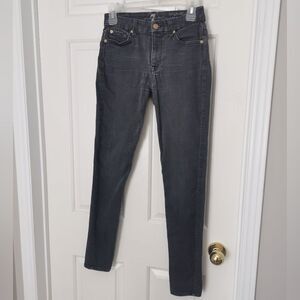 7 For All Mankind high waist skinny jean size 25